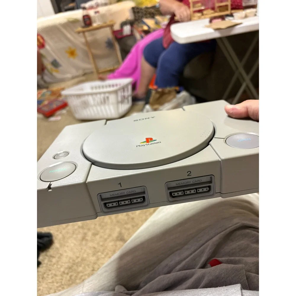 Sony PlayStation 1 PS1 Console Gray SCPH-9001 NTSC U/C Tested Power & Video